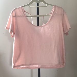 Light Pink crop top